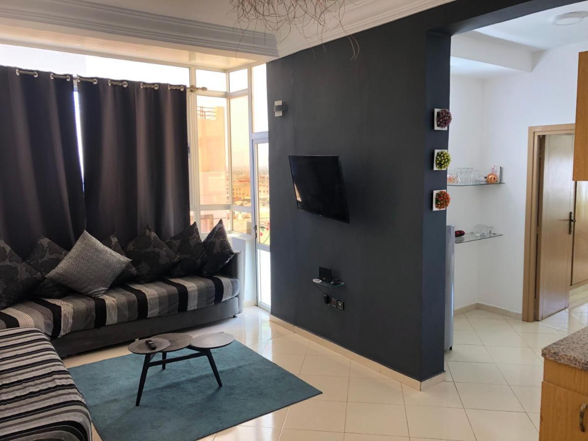 Large Sea View Studio Lägenhet Agadir Exteriör bild