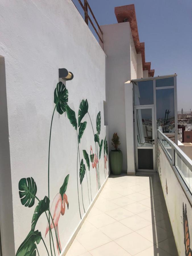 Large Sea View Studio Lägenhet Agadir Exteriör bild