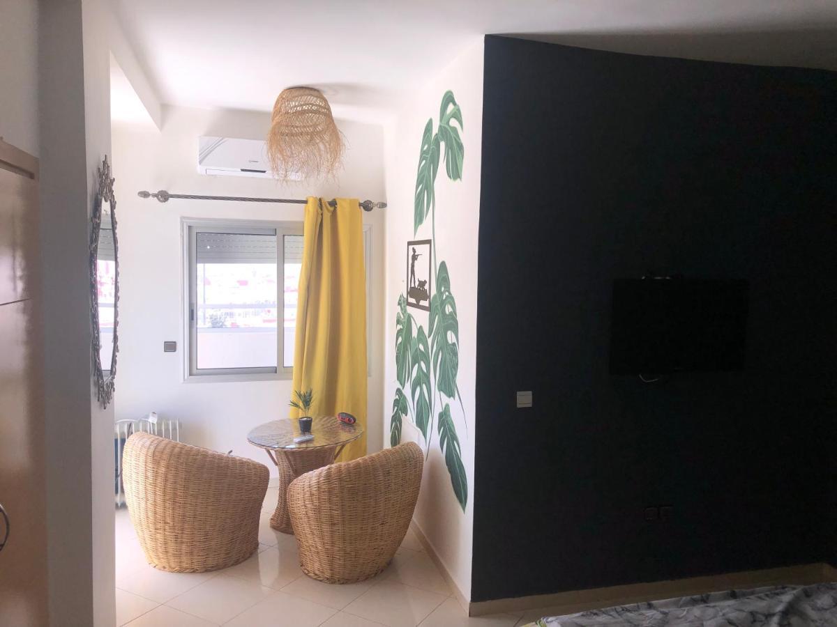 Large Sea View Studio Lägenhet Agadir Exteriör bild