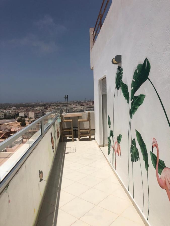 Large Sea View Studio Lägenhet Agadir Exteriör bild