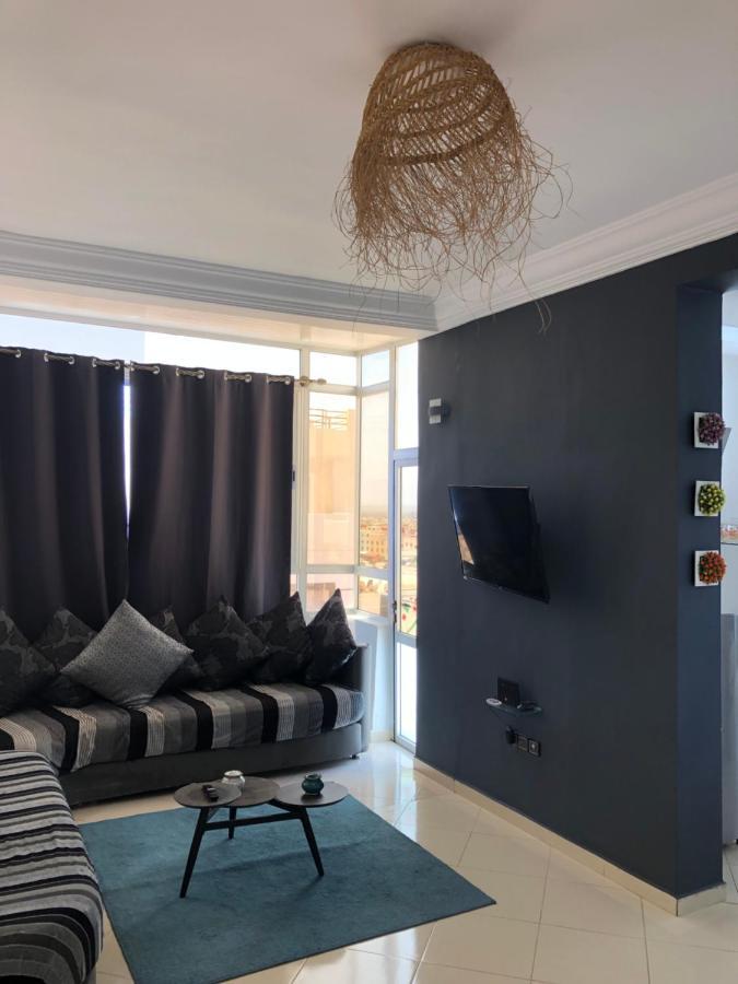 Large Sea View Studio Lägenhet Agadir Exteriör bild