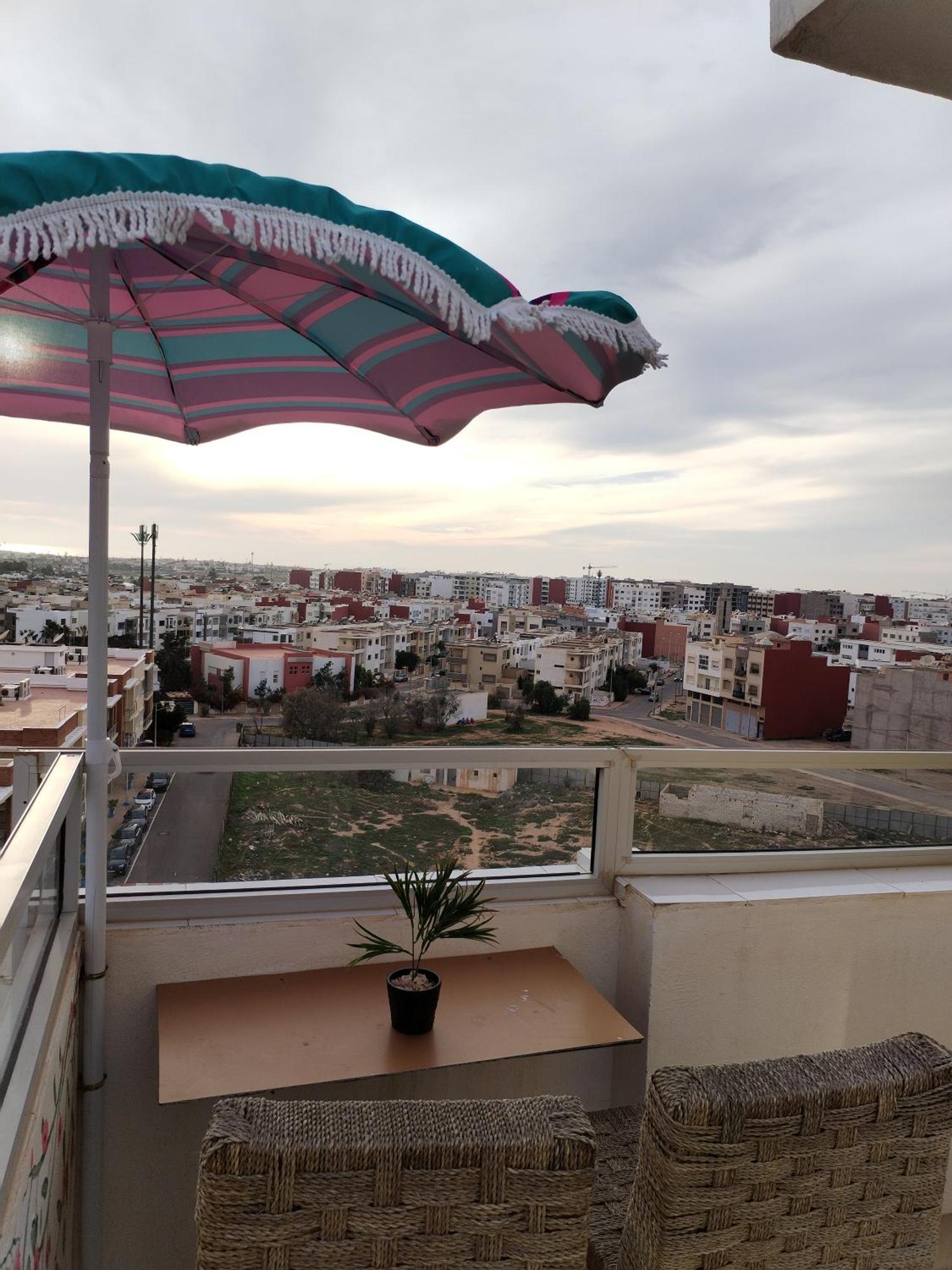 Large Sea View Studio Lägenhet Agadir Exteriör bild